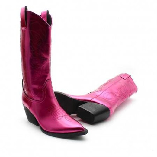 Botas Cowboy Fucsia Marca Corina Ref M Zapatos Calzados Germans