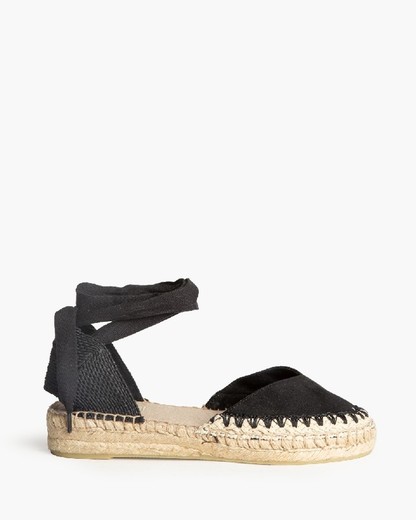 Espadrille Plateforme Noire de la marque Corina REF. M5420