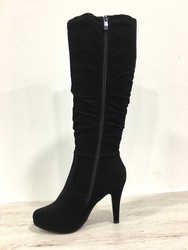 Botas negras tacon discount fino