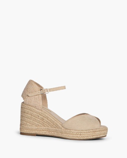 Iris Low Open Natural Wedge Marque Corina REF M4365