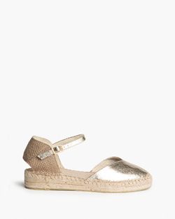 Espadrillas Con Sparto Oro marca Corina RIF. M6353