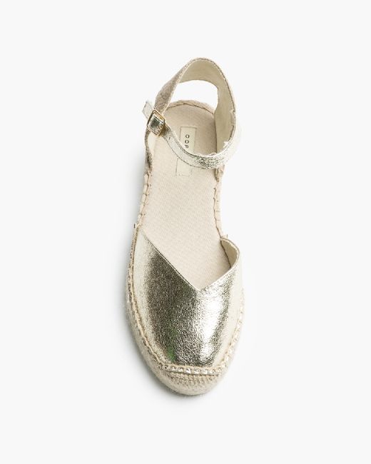 Espadrillas Con Sparto Oro marca Corina RIF. M6353