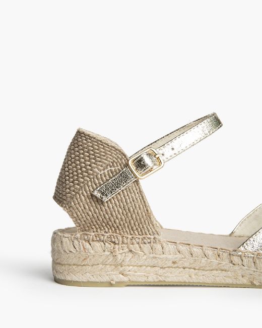 Espadrillas Con Sparto Oro marca Corina RIF. M6353