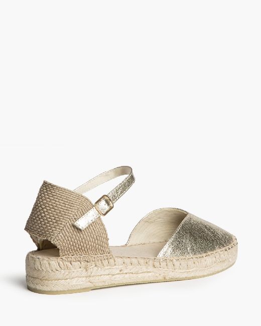 Espadrillas Con Sparto Oro marca Corina RIF. M6353