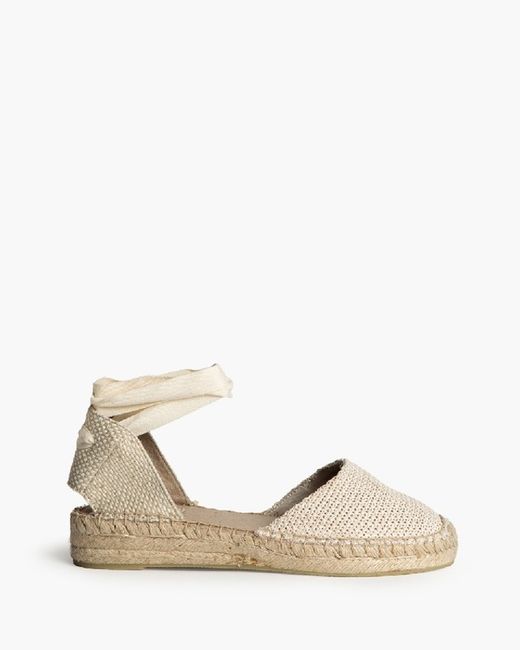 Espadrillas all'uncinetto naturale marca Corina RIF. M5422