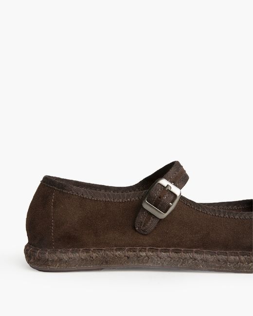 Bailarina Com Fivela e Sola em Juta Castanha marca Corina REF. M6360