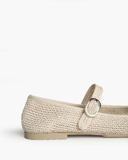 Bailarina Mary Jean Calada Beige marca Corina REF M5225