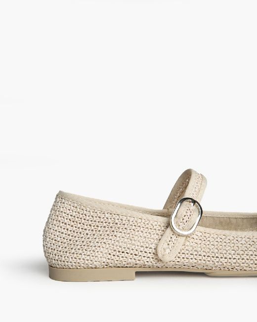 Bailarina Mary Jean Calada Beige marca Corina REF M5225