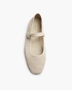 Bailarina Mary Jean Calada Beige marca Corina REF M5225