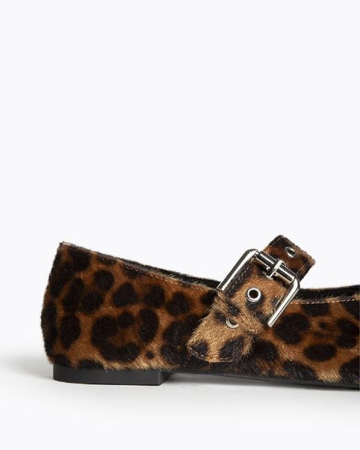 Ballerine léopard Mary Jean marque Corina REF M5625