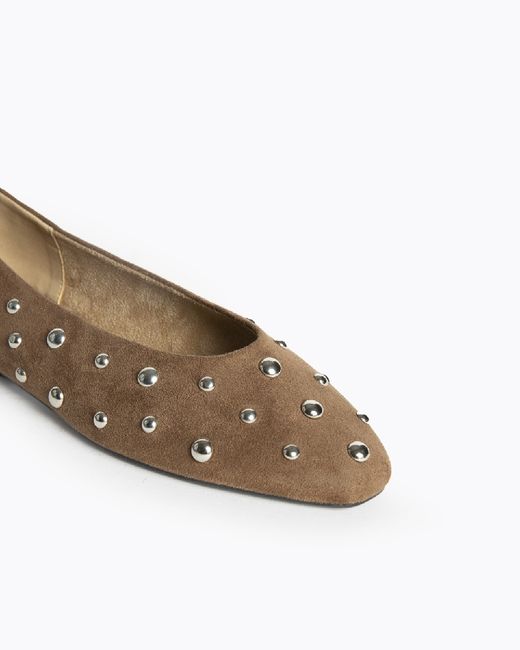 Mary Jean Bailarina com Tachas Camel, marca Corina, REF M5596