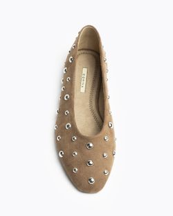 Mary Jean Bailarina com Tachas Camel, marca Corina, REF M5596
