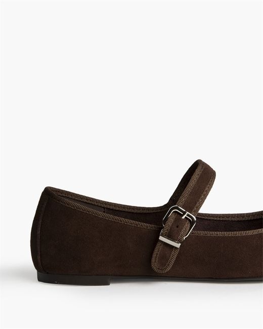 Bailarina Plana con Hebilla Café marca Corina REF. M6570