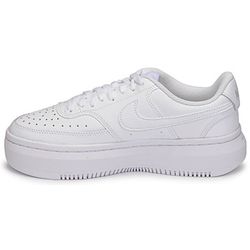 Bamba Nike W Court Vision Alta Ltr Blanco