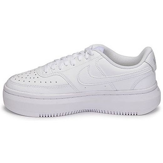 Bamba Nike W Court Vision Alta Ltr Blanco
