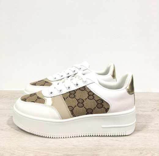 Bambas Air Plataforma Khaki