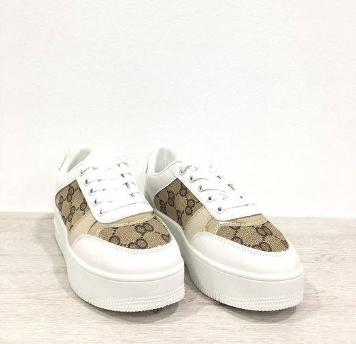 Bambas Air Plataforma Khaki