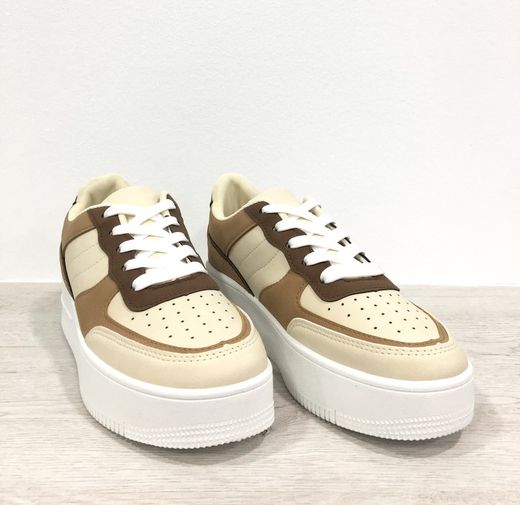 Bambas Air Plataforma Tonos Marron