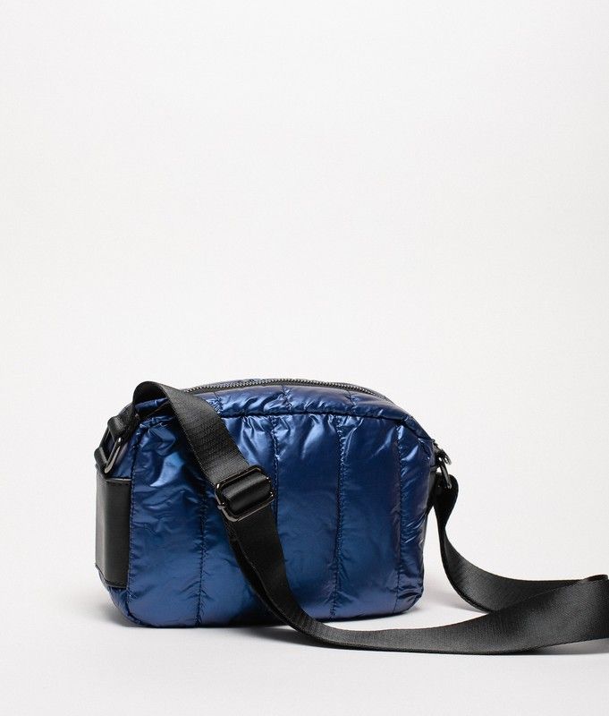 Bolso Bandolera Acolchado Azul Klein — Zapatos Calzados Germans