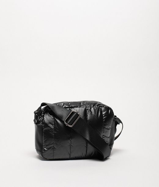 Sac à bandoulière matelassé noir