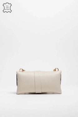 Bolsa tiracolo mini abelha bege