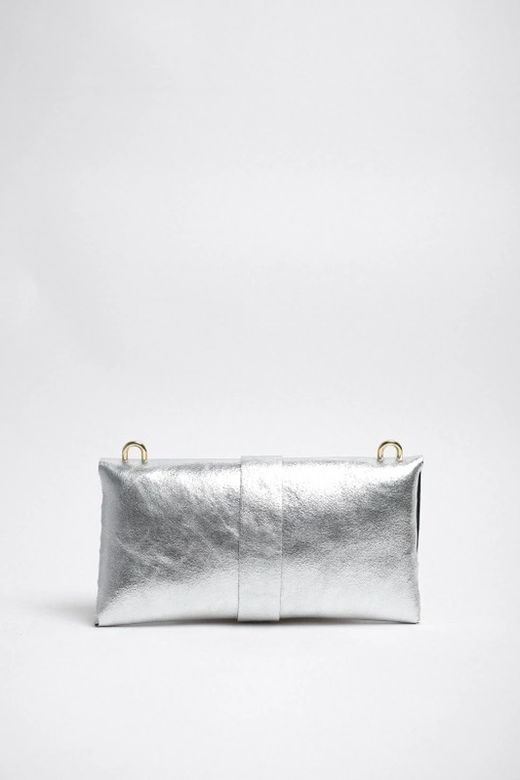 Bolso Bandolera Mini Abeja Plata