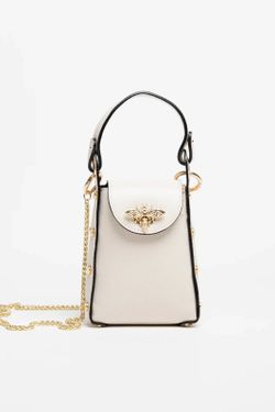 Sac Bandoulière Et Cabas Abeille Blanc