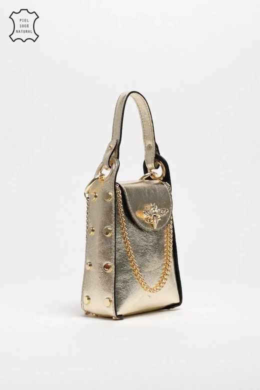 Bolsa de ombro e bolsa Golden Bee