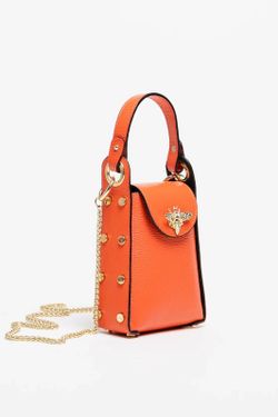 Bolso De Bandolera Y Mano Abeja Naranja