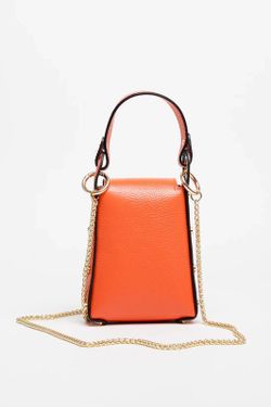 Bolso De Bandolera Y Mano Abeja Naranja