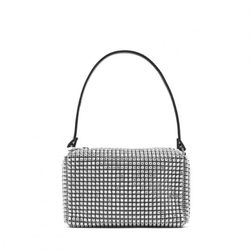 Bolso De Fiesta Glitter Plateado
