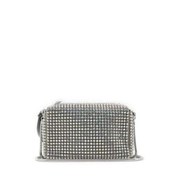 Bolso De Fiesta Glitter Plateado