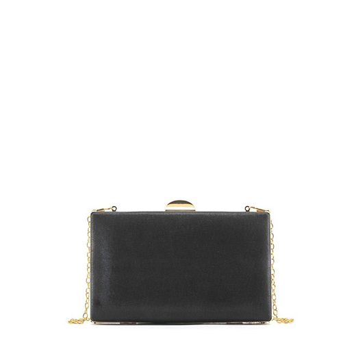 Bolso Fiesta Pedrería Multicolor - Negro
