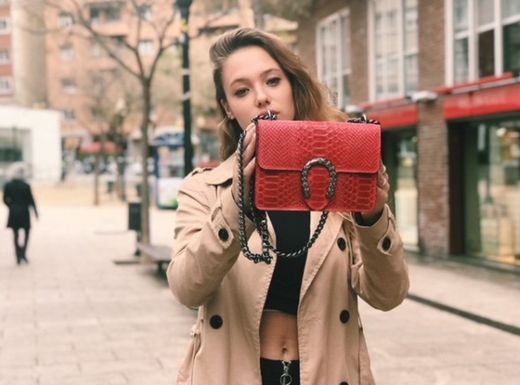 Bolso Greys Rojo