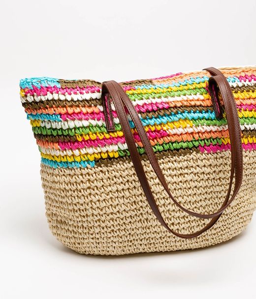 Borsa in rafia leggera colorado