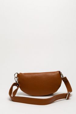 Bolso Riñonera de Piel Camel