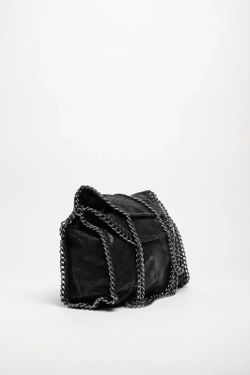 Sac Cabas Avec Chaînes Noires