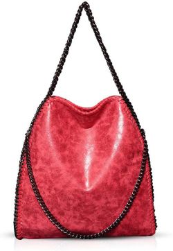 Sac Cabas Chaînes Rouges