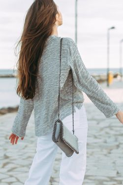 Stella Bag Gray Print