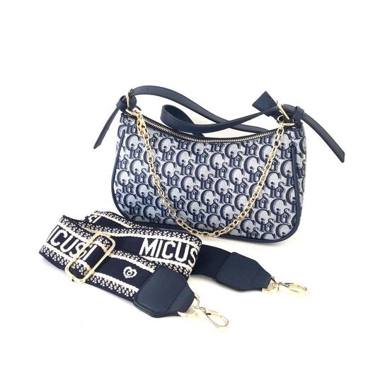 Bolso Tipo Dior Azul Marino