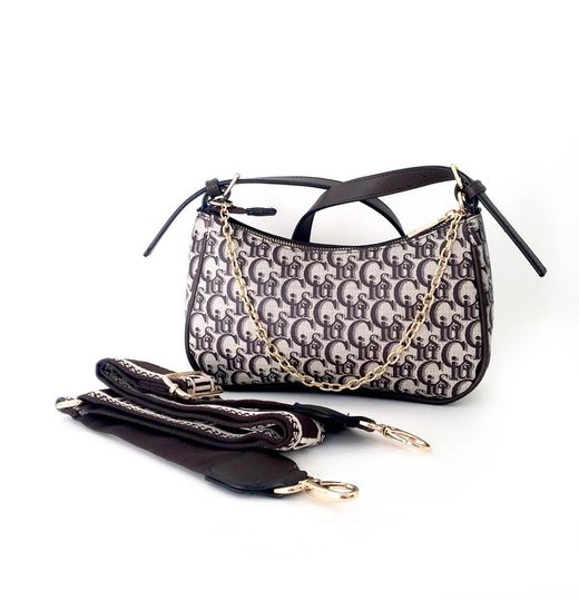 Bolso Tipo Dior Marrón