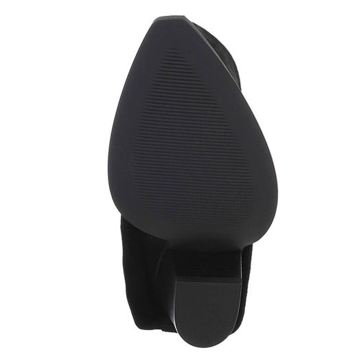 Stivale da cowboy color nero con borchie