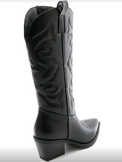 Bottes de cowboy noires pour femmes
