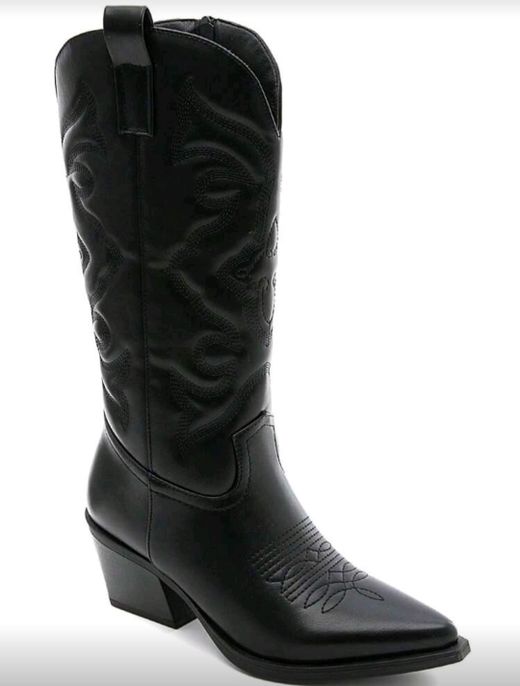 Bottes de cowboy noires pour femmes