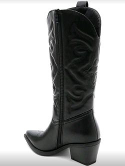 Bottes de cowboy noires pour femmes