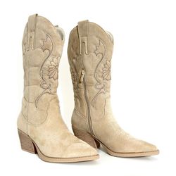 Bota Cowboy Tombi Crudo