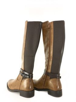 Bota Estilo Hípica Cuero
