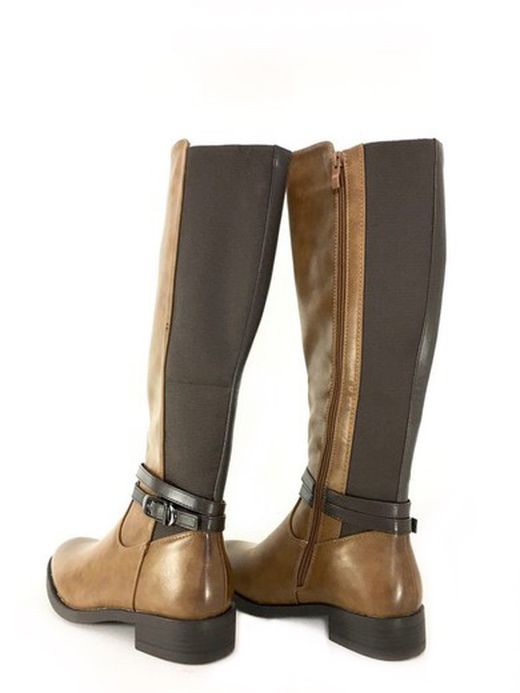 Bota Estilo Hípica Cuero
