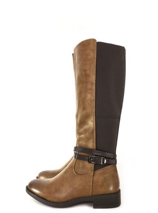 Bota Estilo Hípica Cuero
