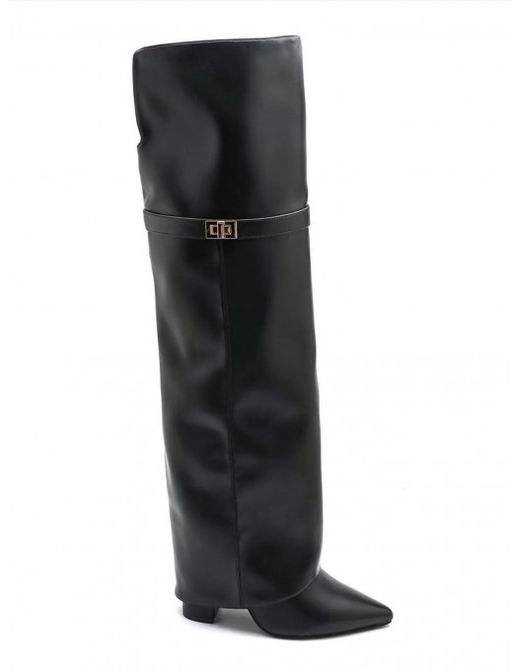 Botas Altas Negras Estilo Penélope